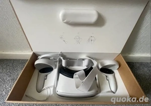 Meta Oculus Quest 2 VR Headset mit Controllern und Ladekabel  64 128 256GB