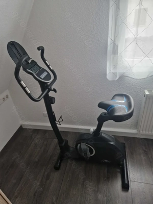 Heimtrainer Fitness Fahrrad, Hometrainer Crane LCD +Großer Sattel