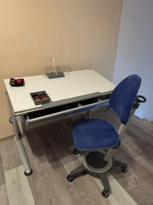 Moll Kinder  Jugendschreibtisch mit Moll Schreibtischstuhl