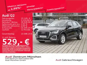 Audi Q2 30 TFSI advanced Navi/PDC