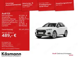 Audi Q3 advanced 35TFSI LED AHK NAV KAM SHZ PDC
