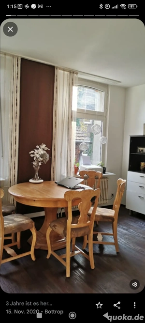 Massiver Weichholzschrank Pinie gekälkt