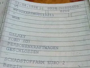 Ford Galaxy 2.0 Benziner  7 sitzen preis vb.