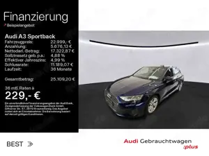 Audi A3 35 TFSI*NAVI-PLUS*LED*PDC*SHZ*17ZOL