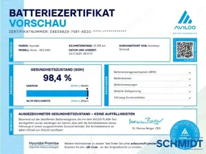 Hyundai KONA Elektro !AKTION! Trend 2WD Navi Soundsystem LED Sc Bild 2