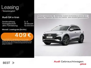 Audi Q4 e-tron 45 S-LINE*LED*AHK*LEDER*NAVI-PLUS*20ZO Bild 1