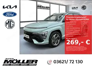 Hyundai KONA 1.6 GDI HYBRID N-Line Navi Leder 360° Digitales Co