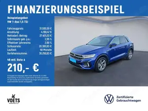 Volkswagen T-Roc 1,5 TSI R-Line DSG+KAM+NAVI+LED Bild 2