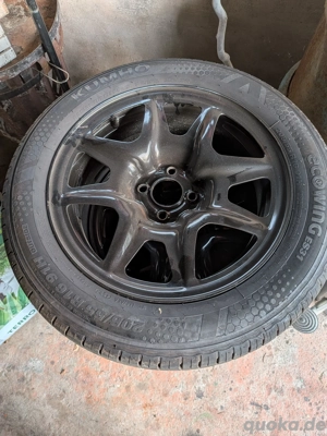 16 zoll stahlfelgen inkl Sommerreifen für dacia logan 