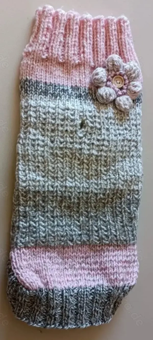 Hunde- Katzenpullover: Zwei Stück kuschelig weich und wärmend