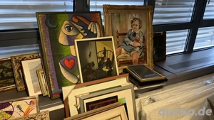 Gemälde von sammler ca 100 sück 