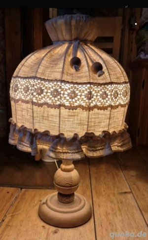 Rustikale Tischlampe Landhausstil