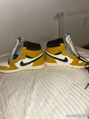 Nike air jordan mid og Senf gelb Neu 45