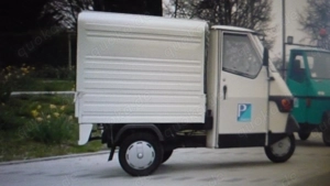 Suche alte APE Kasten für werbung dringend fahrbar 