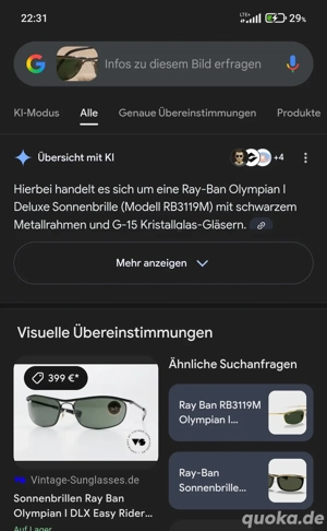 Ray Ban DLX easy Brille hat keine Kratzer