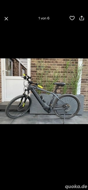 Herren Mountainbike E-Bike 27,5 Zoll