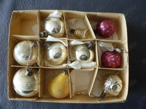 10 Antike Anhänger Christbaumschmuck  Weihnachtsbaum 