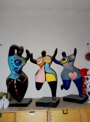 Erlangen: Gelegenheit für Kunstkenner, 3 Skulpturen von Niki de Saint Phalle aus Paris zu verkaufen