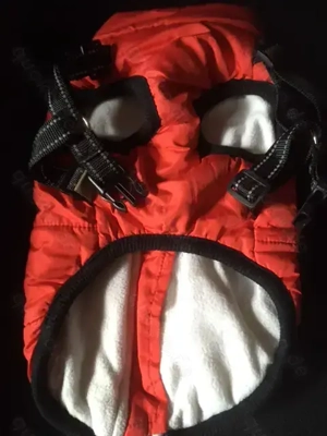 HUNDE Wintermantel mit GESCHIRR Grösse M und Grösse L Bild 9