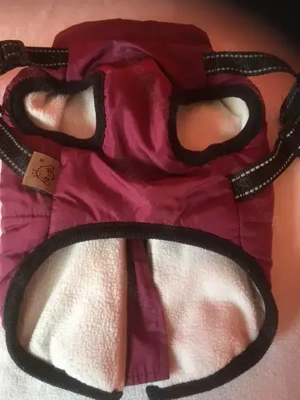 HUNDE Wintermantel mit GESCHIRR Grösse M und Grösse L Bild 4