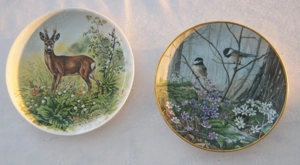 2 Wandteller Kaiser Porzellan gesamt