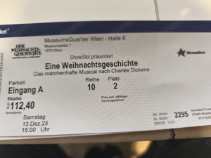 Verkaufe 2 Musical Karten 