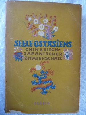 Buch. Seele Ostasiens. Chinesisch - japanischer Zitatenschatz
