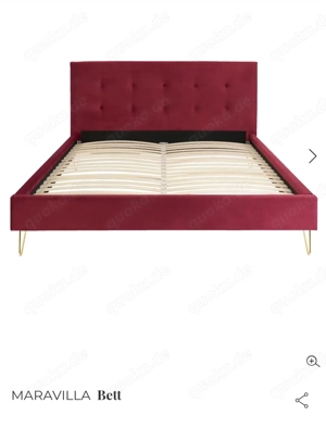 Bett 180x200 mit Lattenrost und Matratzen