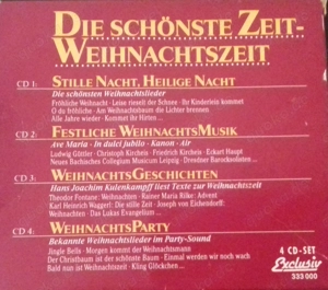4er CD-Set Exclusiv "Die schönste Zeit - Weihnachtszeit"  Bild 6