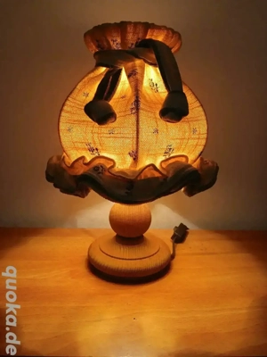 Verkaufe 1 Bauern Tischlampe. 