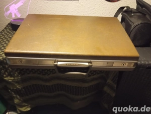 Vintage Samsonite Classic IV Hartschalen Aktenkoffer Braun 