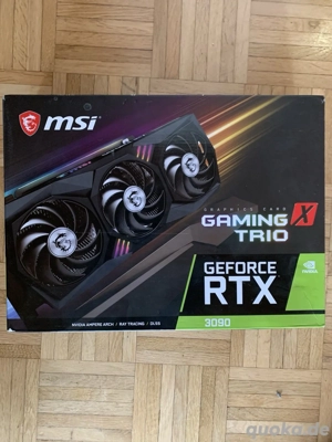 Msi GeForce RTX 3090 Gaming X TRIO 24G 24GB GDDR6X Grafikkarte