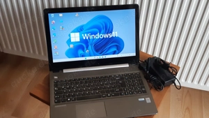 Medion Laptop mit SSD, Webcam, Bluetooth, Windows 11, Akku hält 3 Stunden