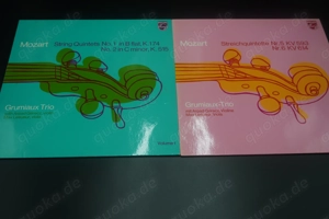 Mozart: 18 Schallplatten