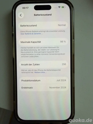 iphone 16 128gb weiss top zustand 98% akku