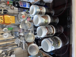 Bierkrüge 4 Stück Münchner Originale Motive  Bild 3