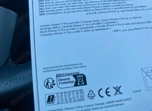 iPhone 17 Pro   256 GB   Cosmic Orange | Neu