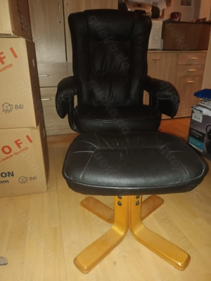 Stressless Sessel mit Hocker, neuwertig
