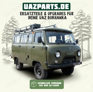 UAZ Buchanka 452 Ersatzteile & Upgrades   Spezialshop, EU-Lager