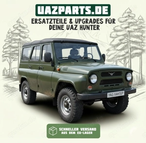 UAZ Hunter Ersatzteile & Upgrades   Spezialshop schneller Versand