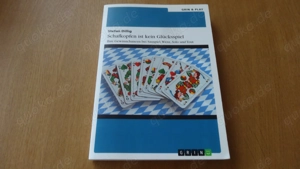 Buch Schafkopfen ist kein Glücksspiel Kartenspiel neuwertig