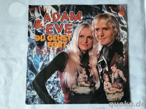 Adam & Eva "Du gehst fort" Schallplatte