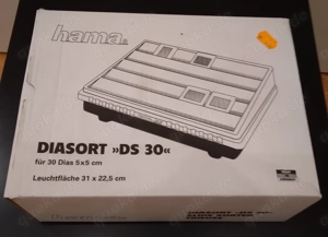 hama Diasortiergerät "Diasort DS 30" für Dias oder Filmstreifen