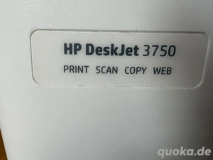 HP DeskJet 3750   WLAN Drucker   Scanner   Kopierer