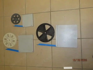 Super 8 Filmrollen mit Hüllen