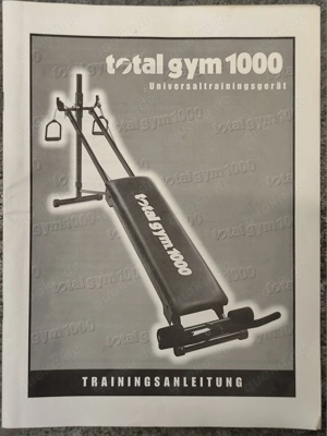 Heimfitnessgerät Total Gym 1000 für Ganzkörpertraining ohne Gewichte ! Bild 5