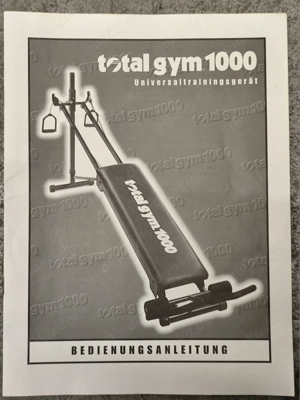 Heimfitnessgerät Total Gym 1000 für Ganzkörpertraining ohne Gewichte ! Bild 4