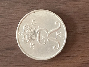 Münze Münzen Umlaufmünze Dänemark 10 Öre 1965 Bild 2