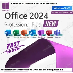 Office 2024 Professional Plus - für Win 10 11 - Lifetime Activation Key & Download Link via Email