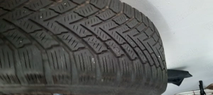 195 65 R15 T; 4x Winterreifen Continental TS860 auf Stahlfelge - Golf - 2 Jahre